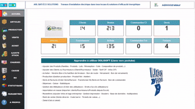 Dolisoft PRO – أقوى برنامج لمؤسستك أو متجرك PROMO 2 LICENCES رخصتين