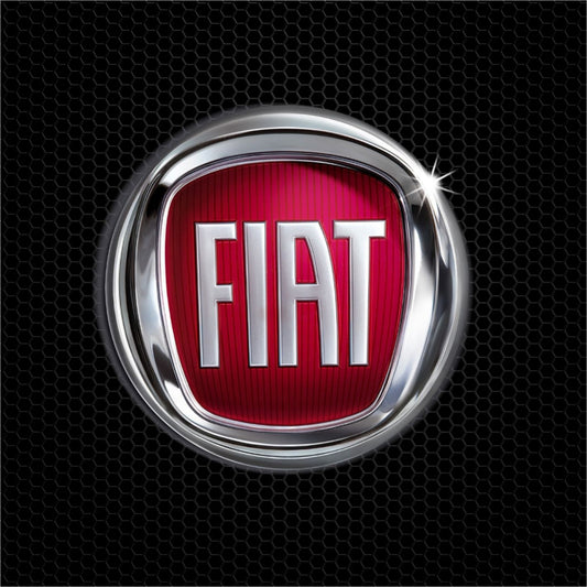 POSTER  Polycarbone 15mm 40x40cm LOGO FIAT