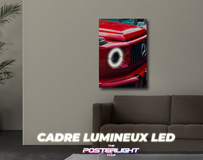 CADRE LUMINEUX LED 3D M POSTER