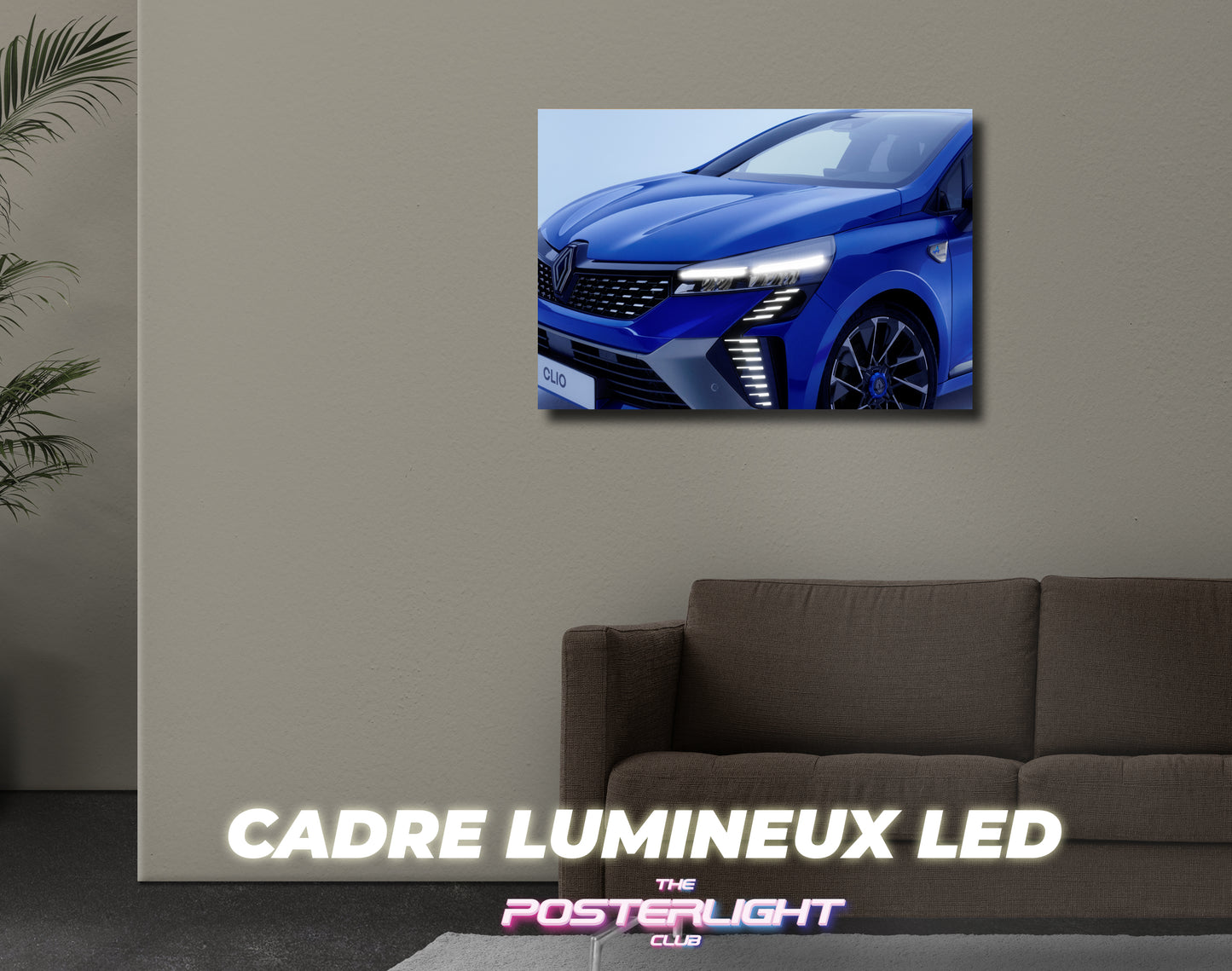 CADRE LUMINEUX LED 3D M POSTER