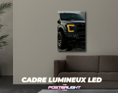 CADRE LUMINEUX LED 3D M POSTER